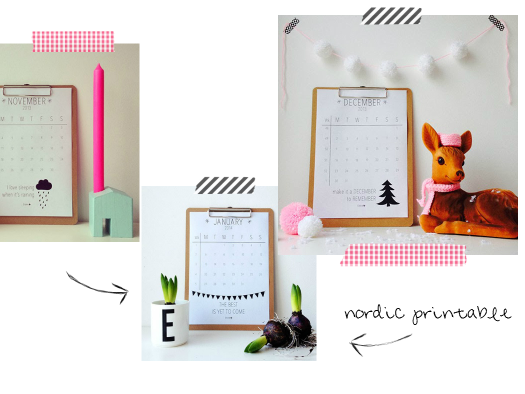 free printable calendar 2014